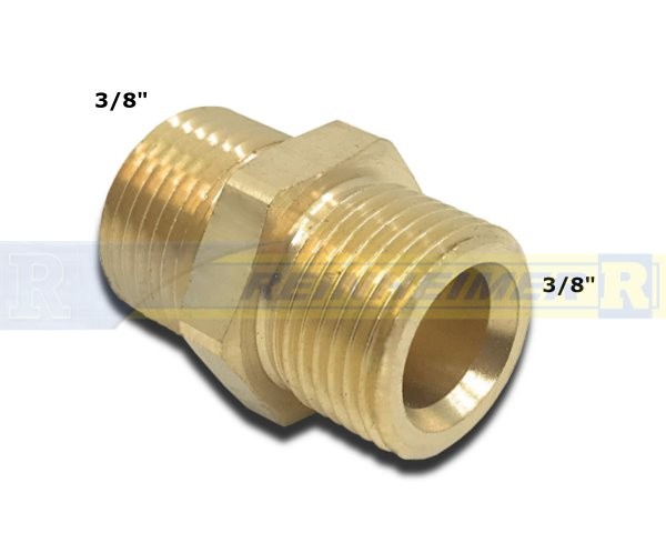 Do.-Nippel 3/8*3/8 MS(16,7mm)