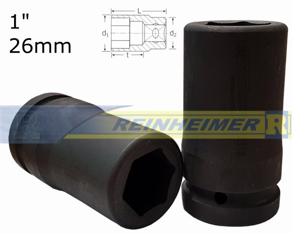 Kraftstecknuss 1*26L