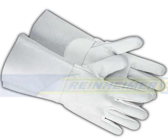 Fingerhandschuhe lang,Volleder