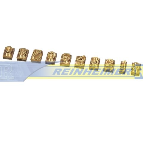 Zahlentypen-Satz O-9/sh12*sf15mm