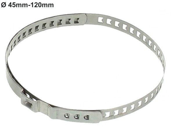 Clip-Hose-Clamp 45 bis 120mm/50