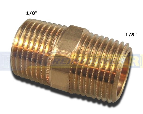 Do.-Nippel 1/8*1/8 MS(9,7mm)