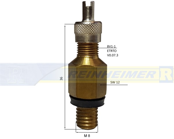 Tankventil M8*1,25 GD