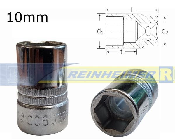 Steckschlüssel 900-10K-1/2