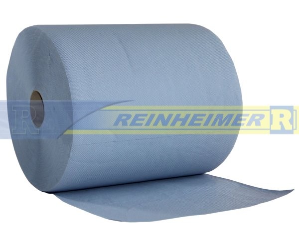 Putzrolle blau, 2-lagig/38cm