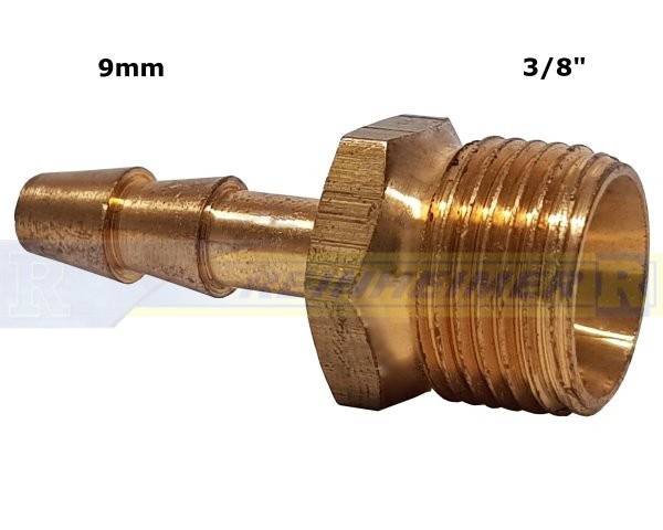 Schlauchtül.G3/8A=16,7mm, Tülle 9mm