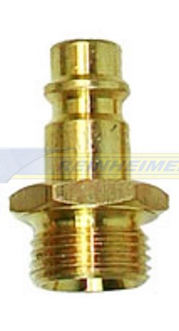 Stecknippel G3/8 A=16,7mm *