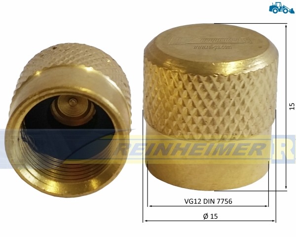 VC7-1/VG12-Dome-Cap Ventilkappe