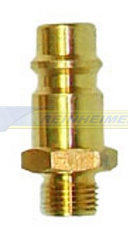 Stecknippel G 1/8 A=9,7mm *