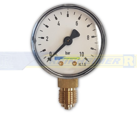 Manometer für Booster 0-10 D50*G-1/4"