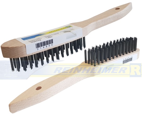 Handdrahtbürste 4-reihig