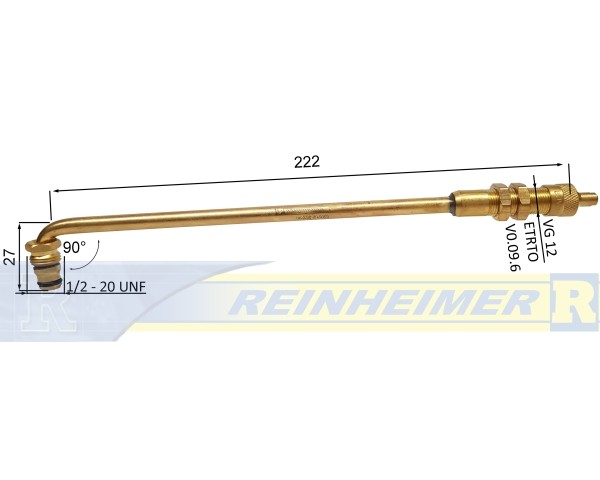 J4000-8 3/4-27*222/90/EM-Valve